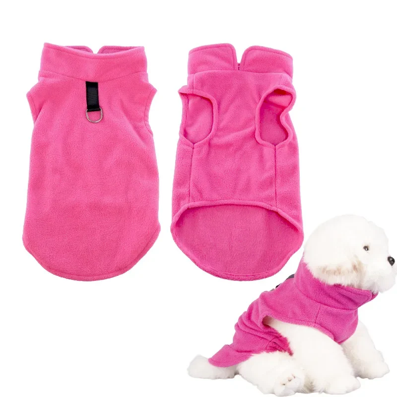 Ropa de lana suave para perros pequeños, chaleco para cachorros, gatos, Shih Tzu, Chihuahua, Bulldog Francés, chaqueta, abrigos Pug, primavera y