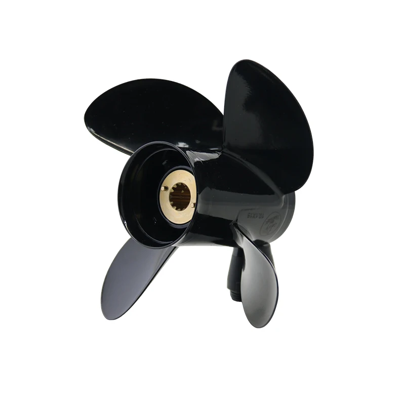 

Captain Aluminum 4 Blade Boat Propeller Pitch 11-15 Fit Mercury Outboard Engines 25HP-70HP 13 tooth Spline Marine Part