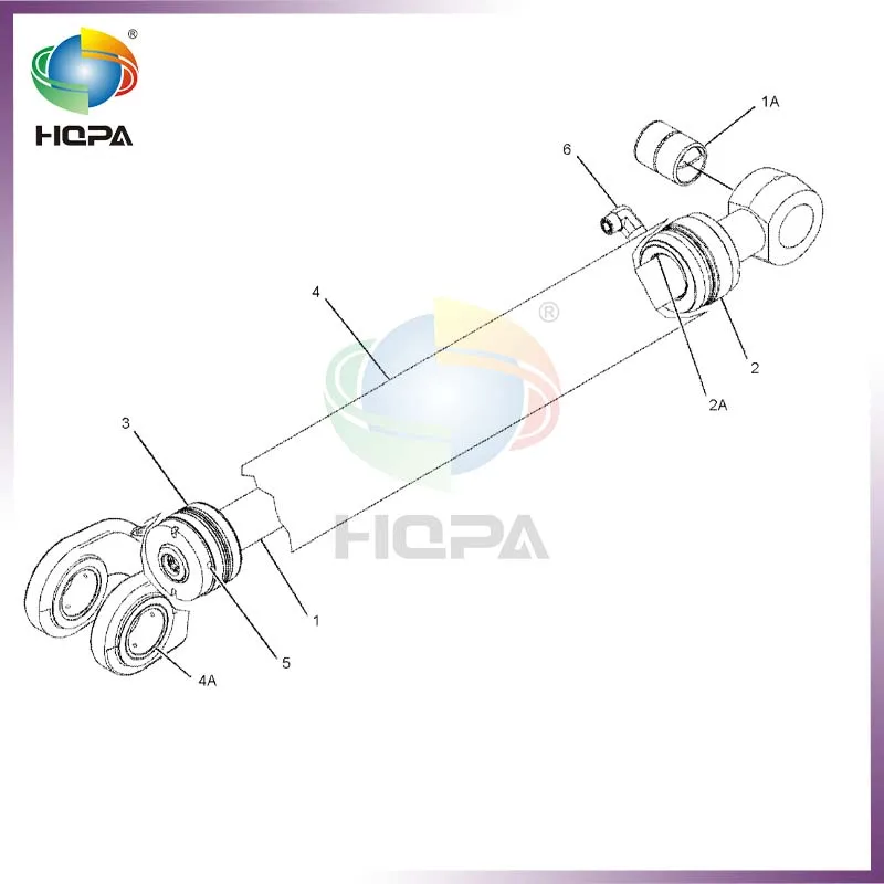 

CA5016695 501-6695 5016695 KIT-HYD CYLINDER SEAL FOR CAT 930K 444F 432E 432F 434E