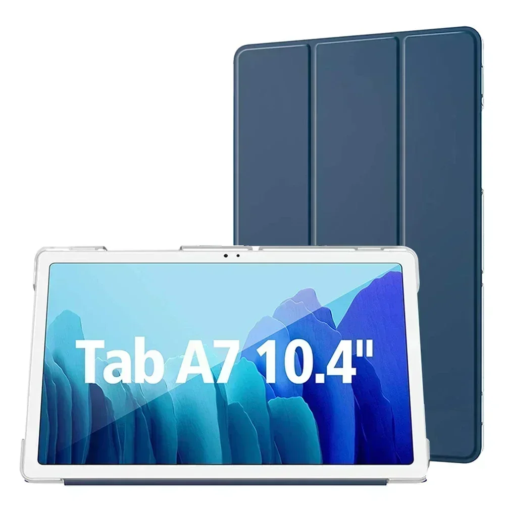 

Чехол для планшета Samsung Galaxy Tab A7 10,4 2020 2022 SM-T500 SM-T505 SM-T503 SM-T509, тройная подставка, магнитный откидной смарт-чехол