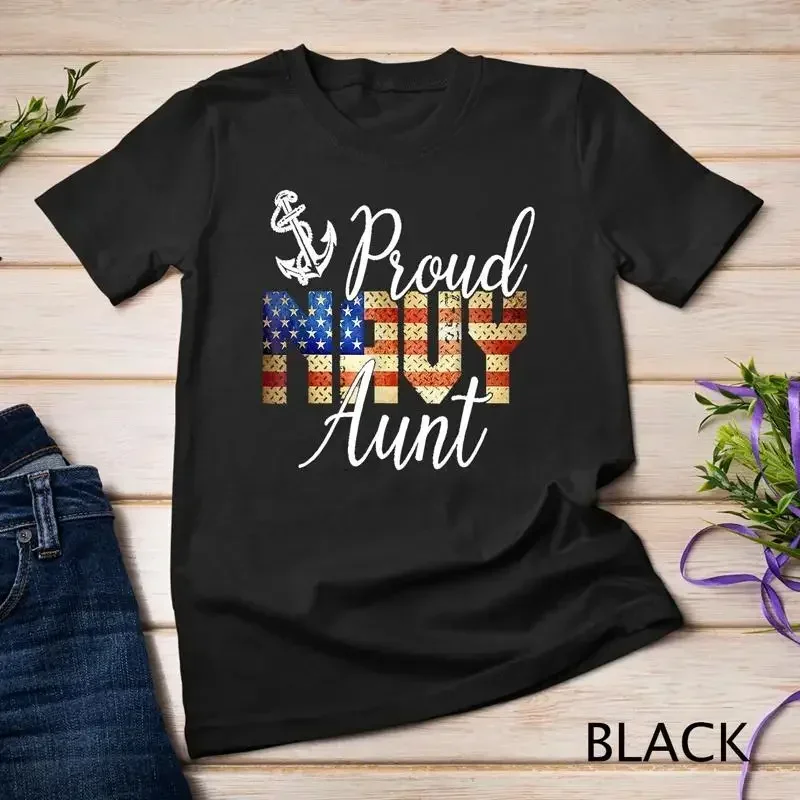 T-shirt unisexe pour hommes ou femmes, t-shirt de la journée des anciens combattants de l'armée, pour tante fière