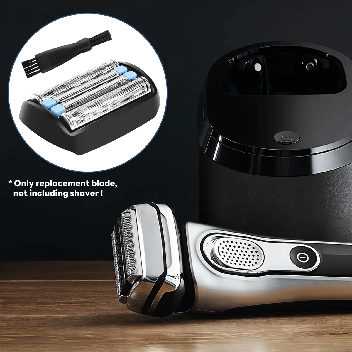 رأس قاطع رقائقي بديل للحلاقة الكهربائية ، شفرات حلاقة رأس ، سلسلة براون 9 ، 92B