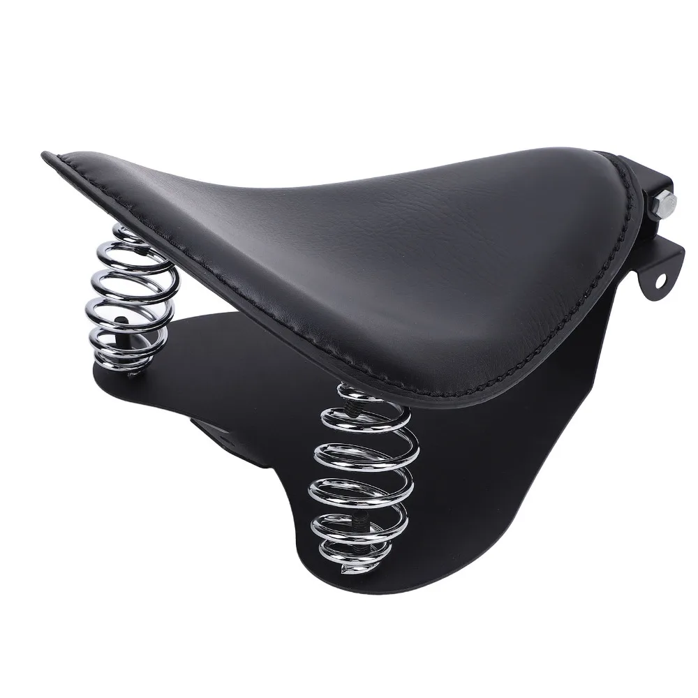 Adjustable Bracket Motorcycle Solo Seat Strong Support Spring Kit Single Saddle Seat Black Spring Bracket Seat For Bobber