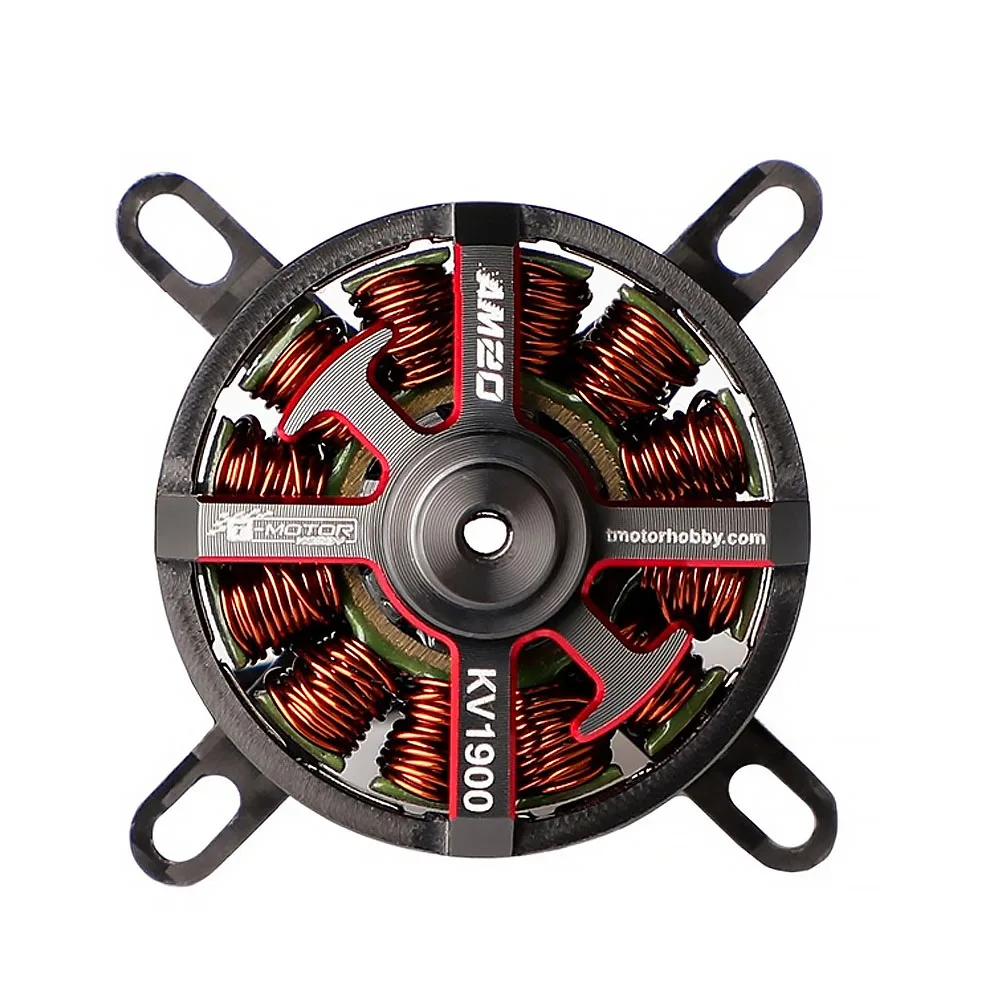 T-motor Hobby AM20 1500kv/1900kv 1-2s محرك بدون فرشاة لطائرة RC ذات جناح صلب بدون طيار