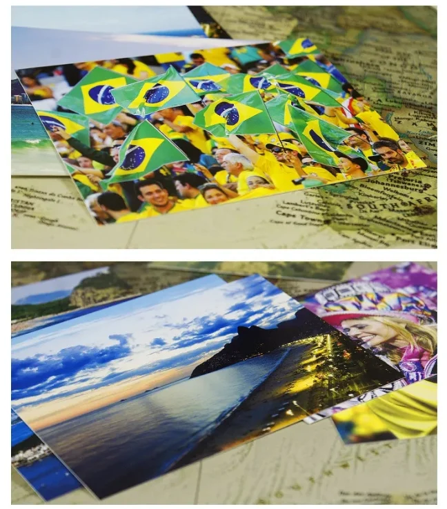 30Sheets Passionate Samba Rio De Janeiro HD Landscape Postcard Greeting Card Postcards That Can Be Mailed Fashion Gift Wish Card