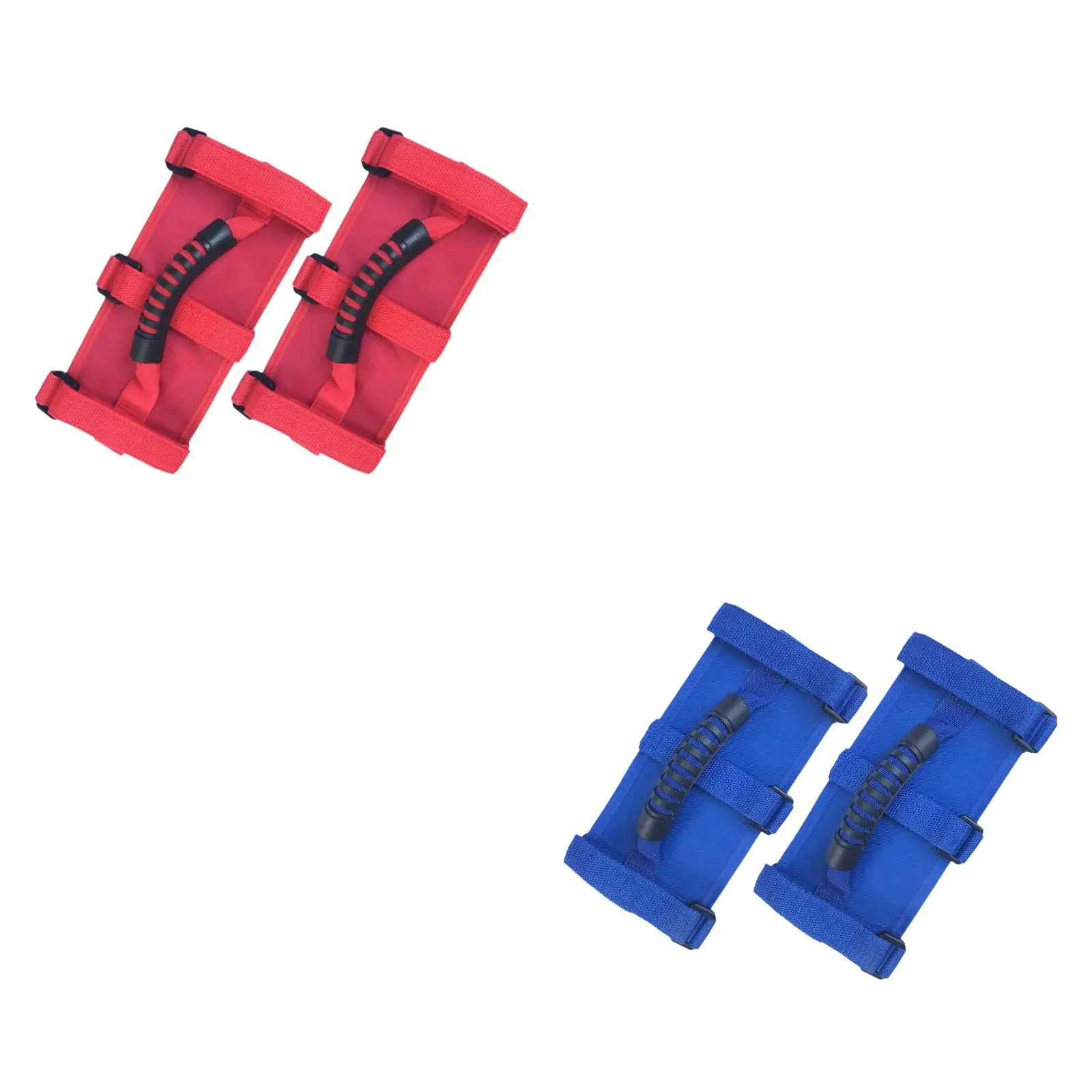 Universal Roll Bar Handles Wear Resistant Easy Installation Car Accessories for Jeep Wrangler TJ YJ Unlimited - view 3