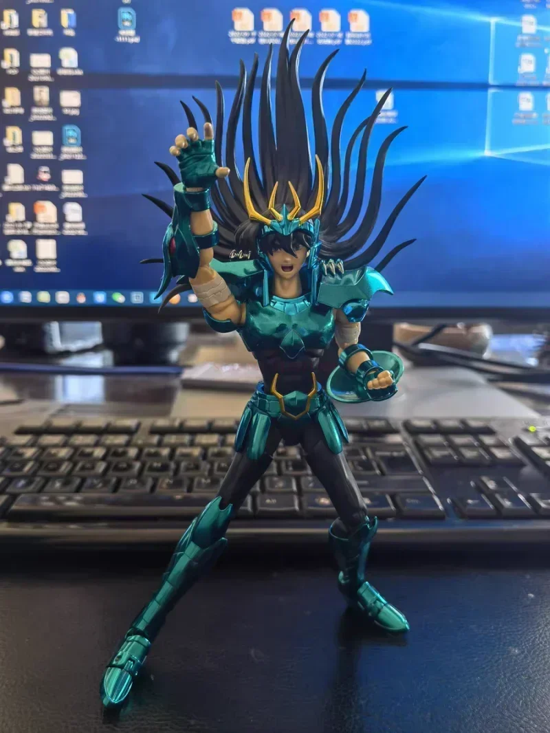 Original Saint Seiya Myth Cloth Ex Final Bronze Dragon Draco Shiryu V3 Ex Metal Armor 17cm Action Figure Collection Model Toys