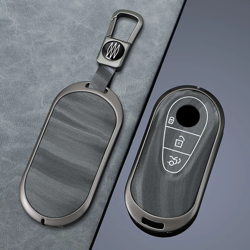 Car Remote Zinc Alloy Key Case For Mercedes Benz C /S Class W223 W206 S350L S400L E Class W213 E300 Key Cover Holder Buckle