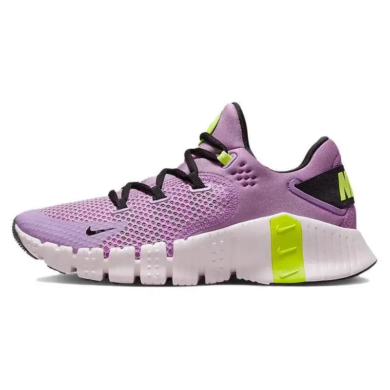 Nike Free Metcon 4 Rush Fuchsia Volt Women's Sneakers shoes CZ0596-501 With Original Box