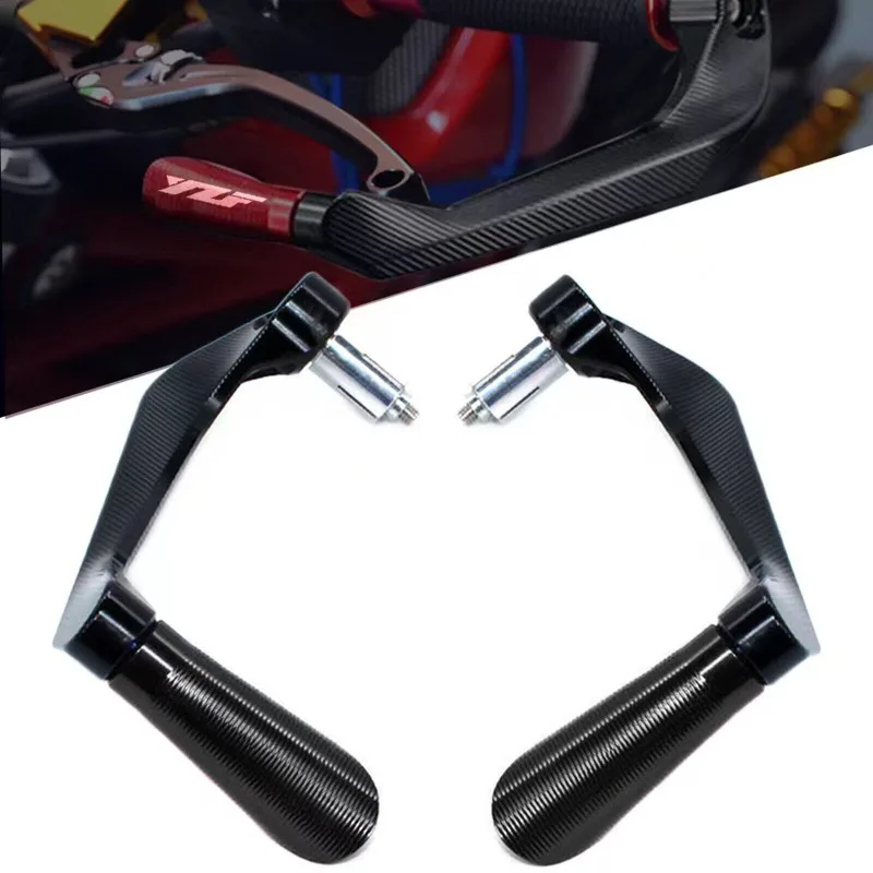 Universal Motorcycle YZFR7 7/8 Inches 22mm Handlebar Grips End Brake Clutch Levers Guard Protection for Yamaha YZF-R7 YZF R7