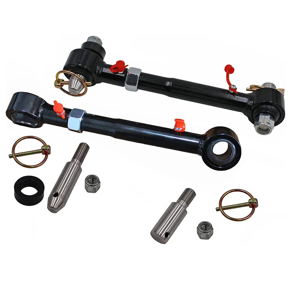 

Front Swaybar Quicker Disconnect System Adjustable Replace for JKS 2034 Wrangler JK JKU 2007-2018 With 2.5" - 6" Lift