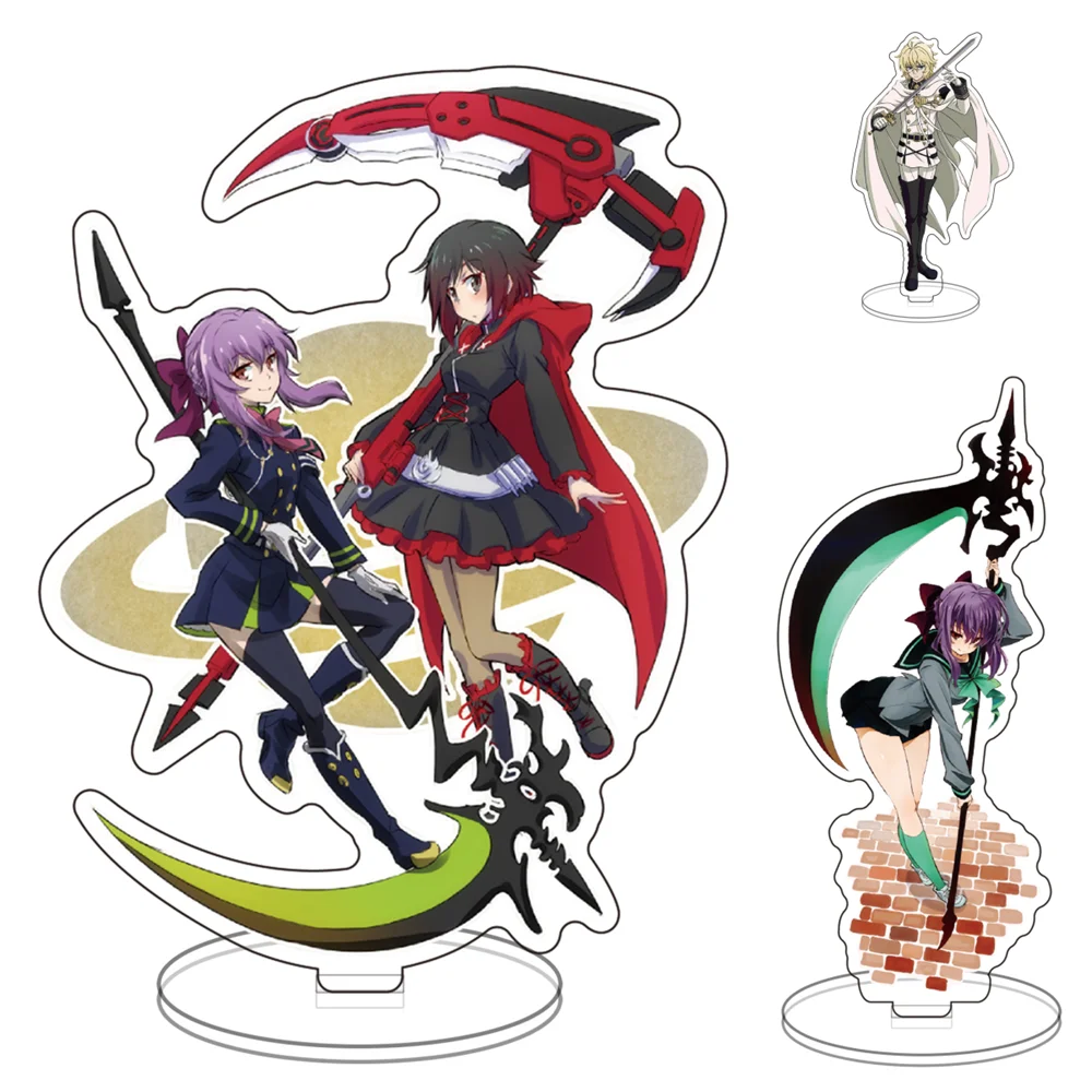 

15CM Anime Seraph of the End Acrylic Keychain Model Cosplay Charm Characters Ornament Accessories Goods Collection Gifts