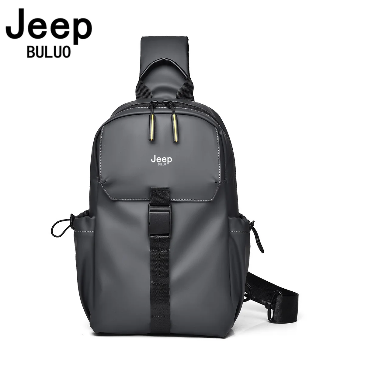 JEEP BULUO Brand New High Quality Men Chest Sling Bags Crossbody Shoulder Bag Travel Pack Male Fashion Hot
