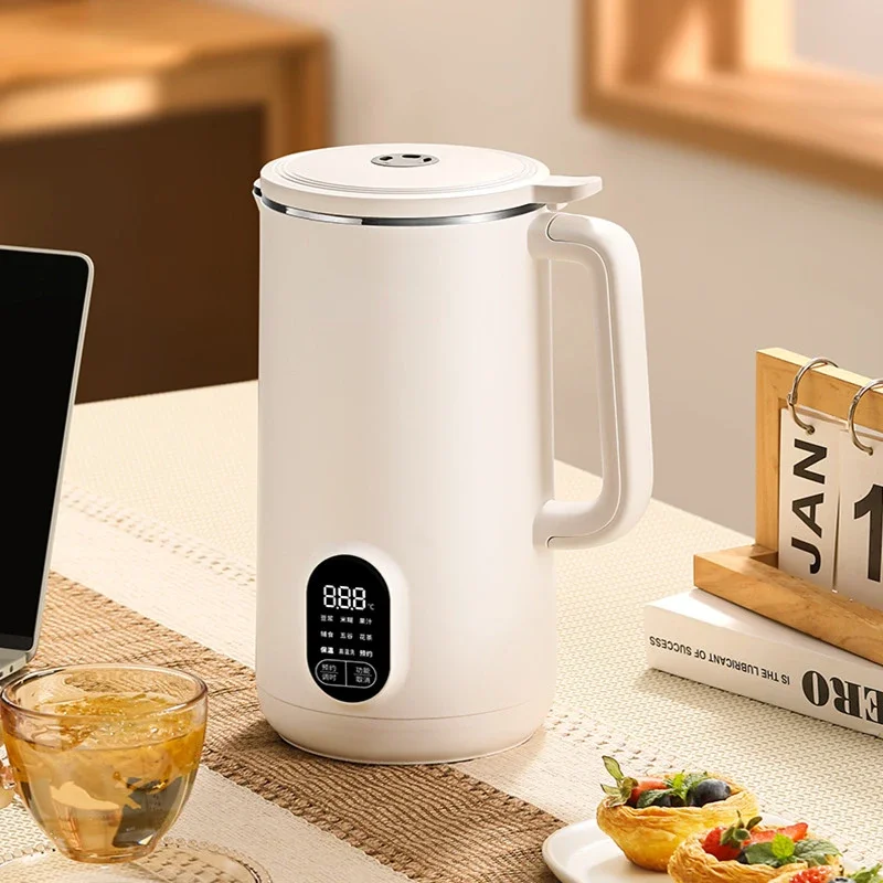 

Hot sales Soymilk Maker Mini Household Multi-function Automatic Small Wall Breaker Wash-free Filter-free Beater 1L Juice Maker