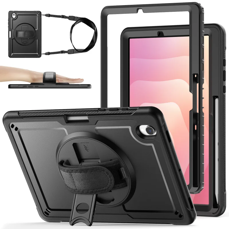 

Specially designed for Samsung S11/S10 Lite tablet protective case with 360 degree rotating bracke