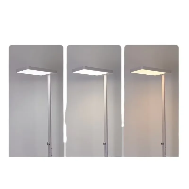 Wholesale Remote Control LED Floor Light Eye Protection Vertical Light Dimmable for Commercial Office Company SOHO Office