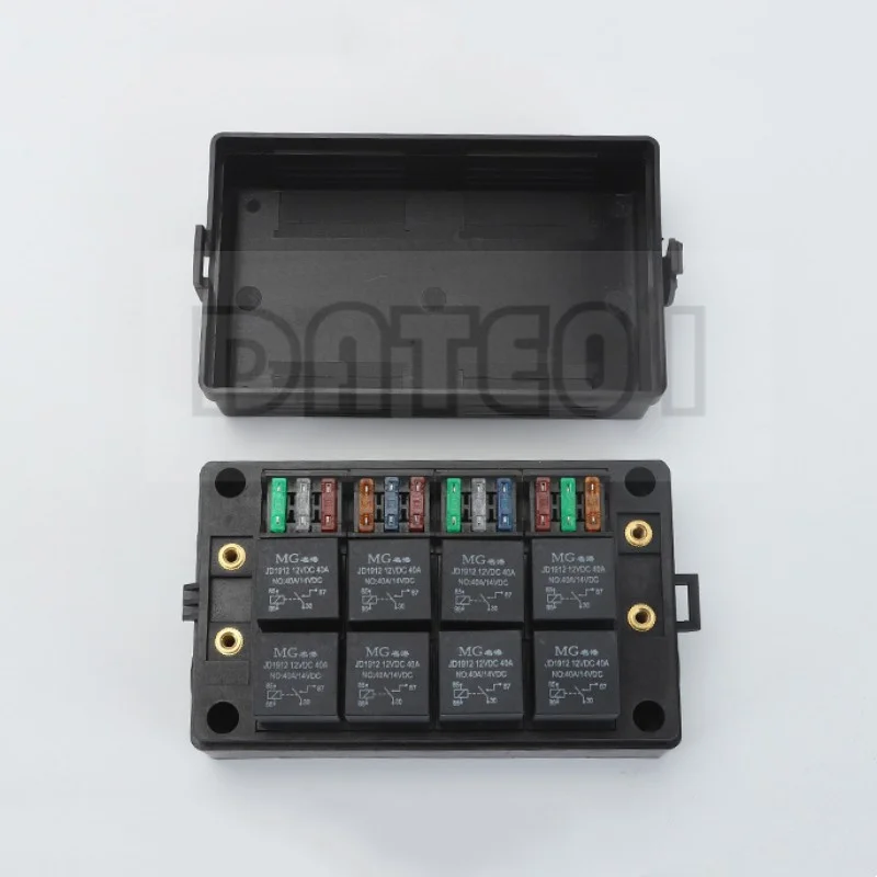 Imagem -05 - Circuito de Relé Eletromagnético Caixa de Controle Mestre Veículo Comercial Automotivo rv dc Engine Room Caixa de Fusíveis Modificada Multiway