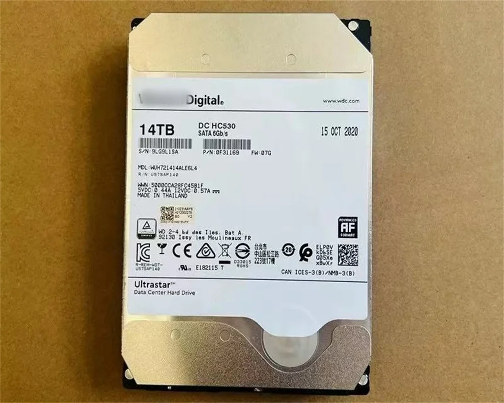 

Для Seagate Helium 12T Enterprise Machinery ST12000NM0127 Настольный компьютер NAS 14 ТБ 7200