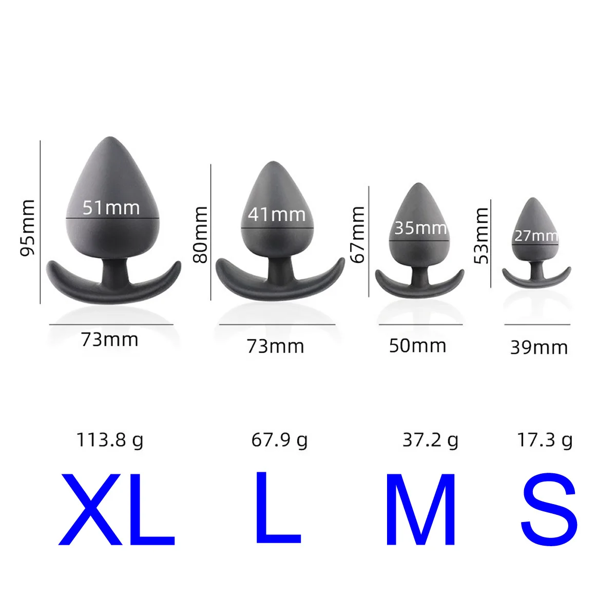 Silicone Mushroom Head Anal Plug Wearable Butt Plug Stimulation Anus Masturbator G Spot Massage Dildo Bdsm Sex Toy for Man Women