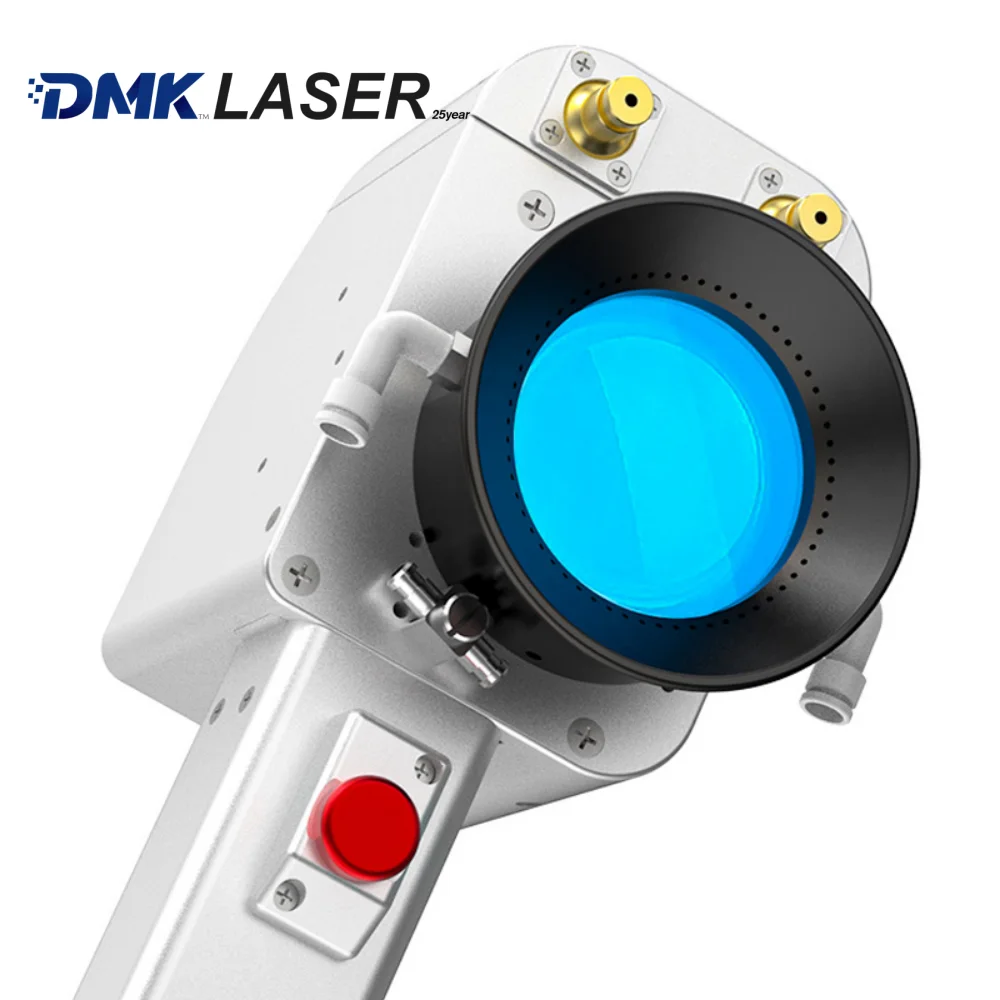 DMK ZBTK original DHCP500 water Cooled Double Axis Pulse Cleaning Laser Head for Oxide Paint Removal Laser Cleaning Machine