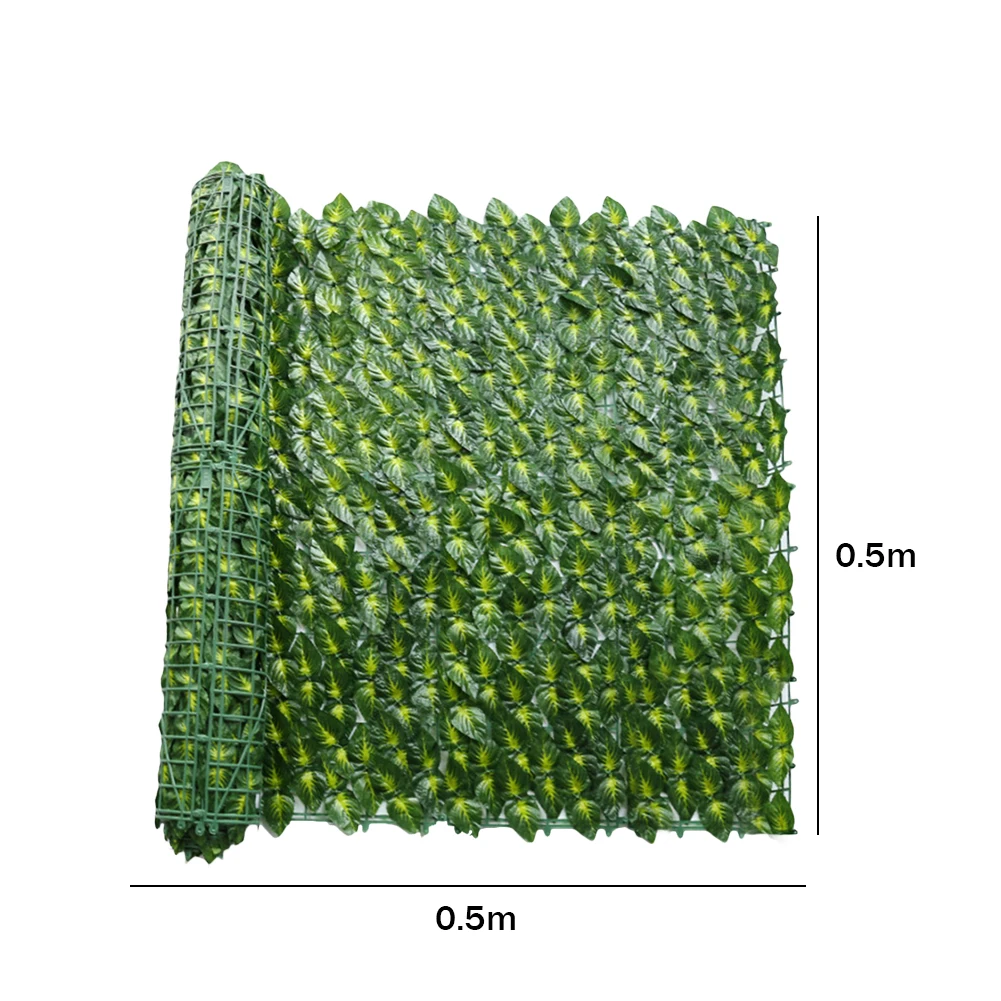 Artificial Privacy Fence Wall Screen Faux Ivy Leaf Hedges Fence Panels Indoor Outdoor Garden Deck Balcony Wall Screen