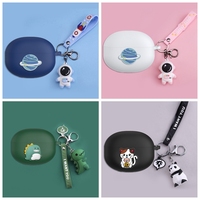 For EDIFIER LolliPods Pro /Pro 2 / Lolli3 ANC / case Cartoon Astronauts/Pandas/Dinosaurs silicone Earphones Cover Cute cover