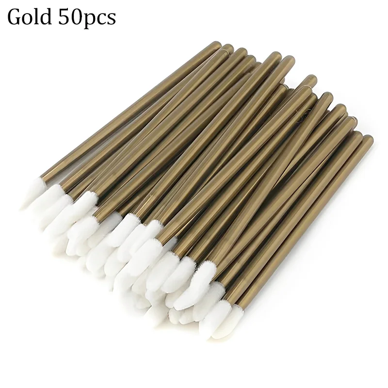 50 stücke Wimpern Pinsel Wiederverwendbare Mascara Wands Applikator Spooler für Falsche Wimpern Verlängerung Frauen Wimpern Kosmetische Liefert