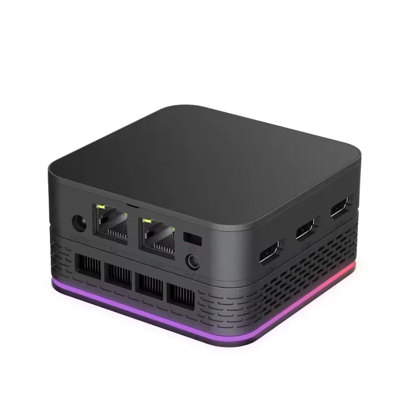 Chatreey T9 PLUS كمبيوتر صغير Intel N150 WIFI5 Windows 11 16GB DDR5 1TB SSD Type-C 4K 60 هرتز RGB مخرج كمبيوتر مكتبي كامل المواصفات