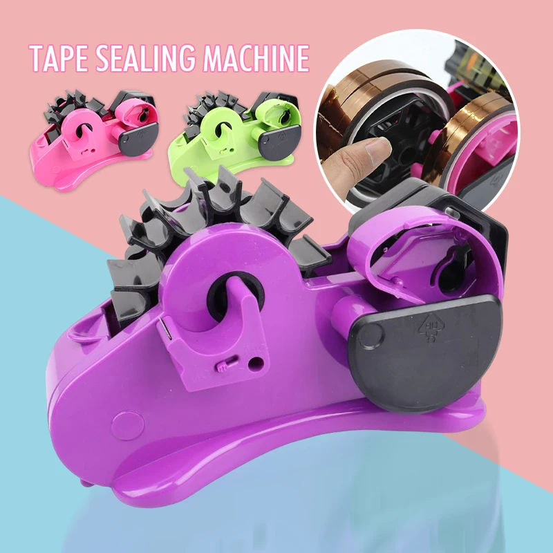 Heat Tape Dispenser Multiple Roll Cut Dispenser Semi-Automatic with Slots Sublimation for Heat Transfer Tape Office Student Tool