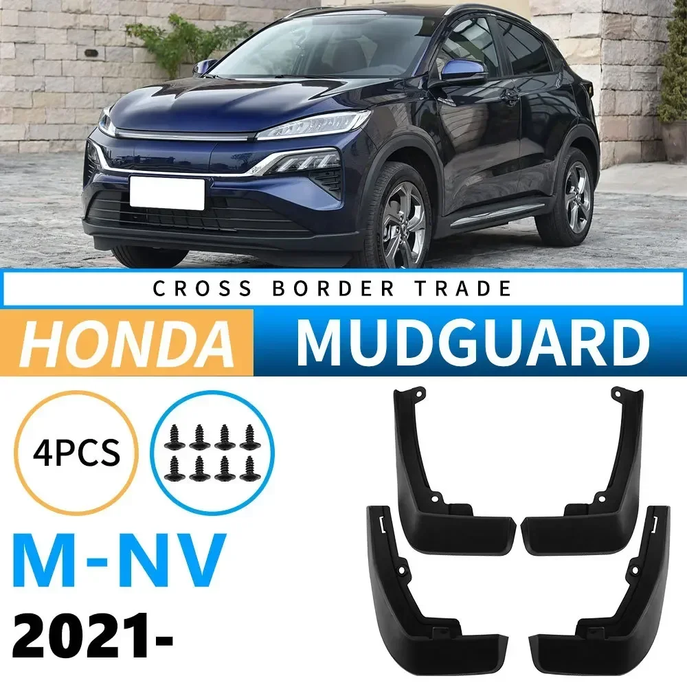 

Mudguard for 2021 Honda M-NV Tire Fenders Premium Auto Parts Splash Protection Exterior and Front Tire Protection