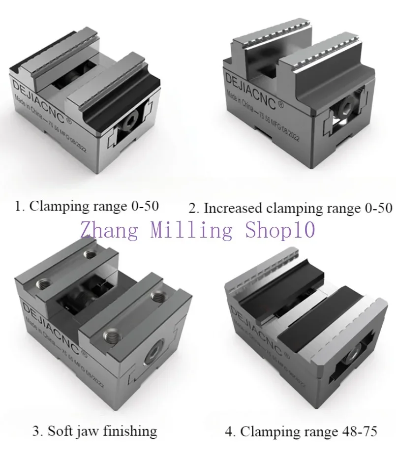 Self-centering Vise 4 axis 5 axis Precision Concentric Fixture Centering Vise ER Fixture Quick Change 3R