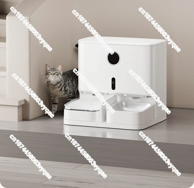 Automatic feeder cat feeding water integrated intelligent circulation water dispenser two-in-one