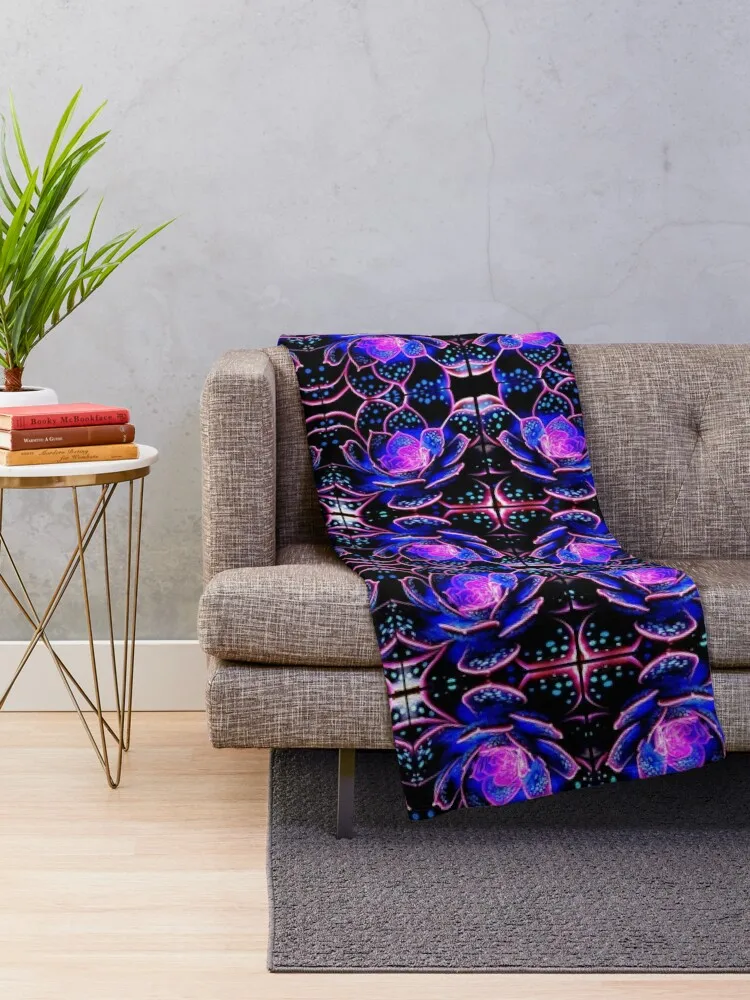 THE SECRET GARDEN di MD-DELLAMORT Throw Blanket Luxury Brand Decorative Sofa Personalized Gift Single Blankets