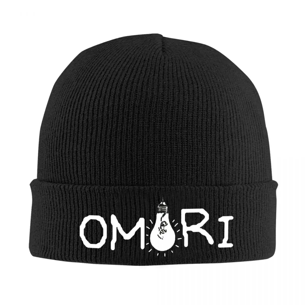 Omori Beanie Hats logo Vintage Caps Men Women Outdoor Skullies Beanies Autumn Custom Head Wrap Beanie Hat