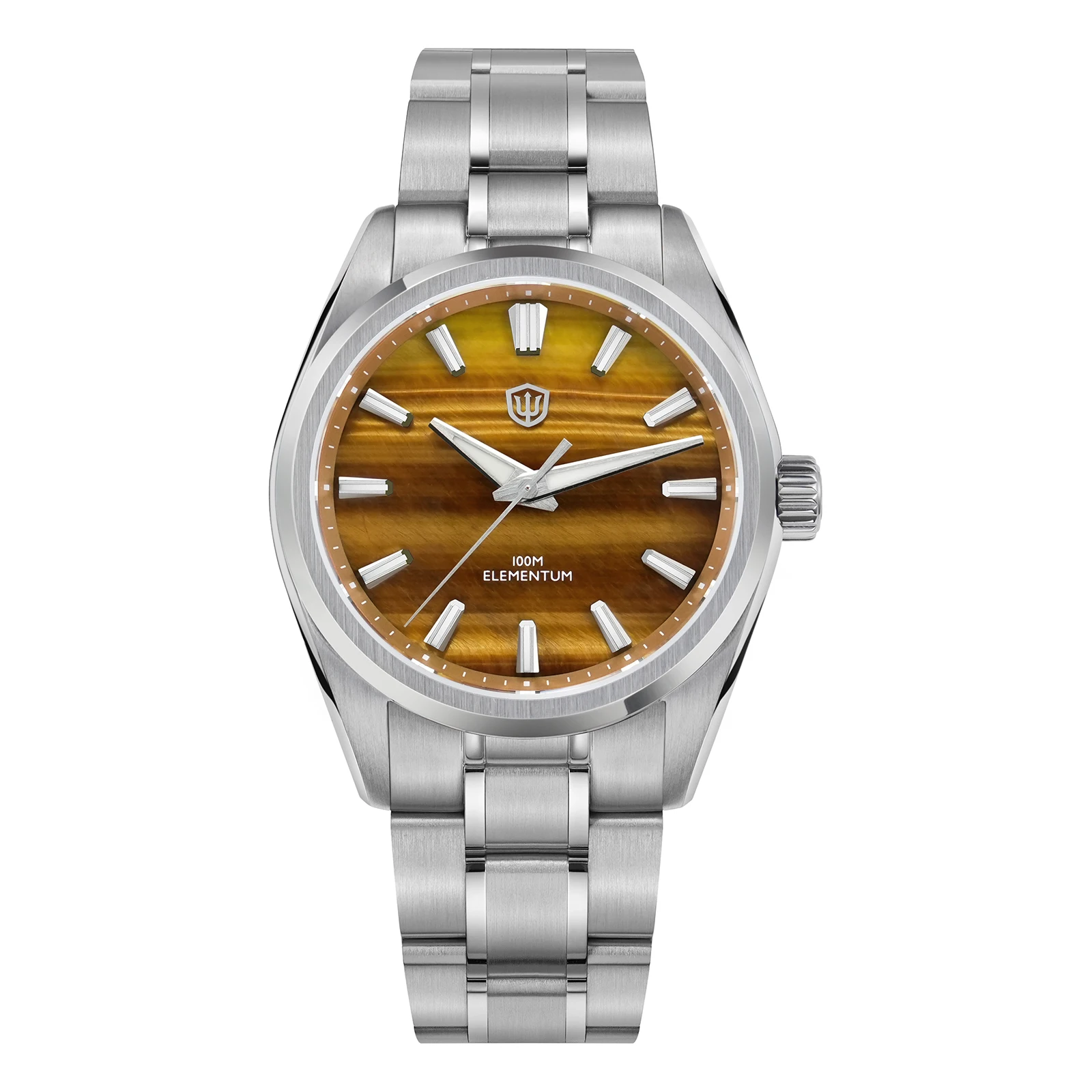 Watchdives 38mm Mannen Quartz Horloge VH31 Sweep Seconden Beweging ijskristal Titanium Waterdichte Horloges WD0003B WD0003C WD0003D