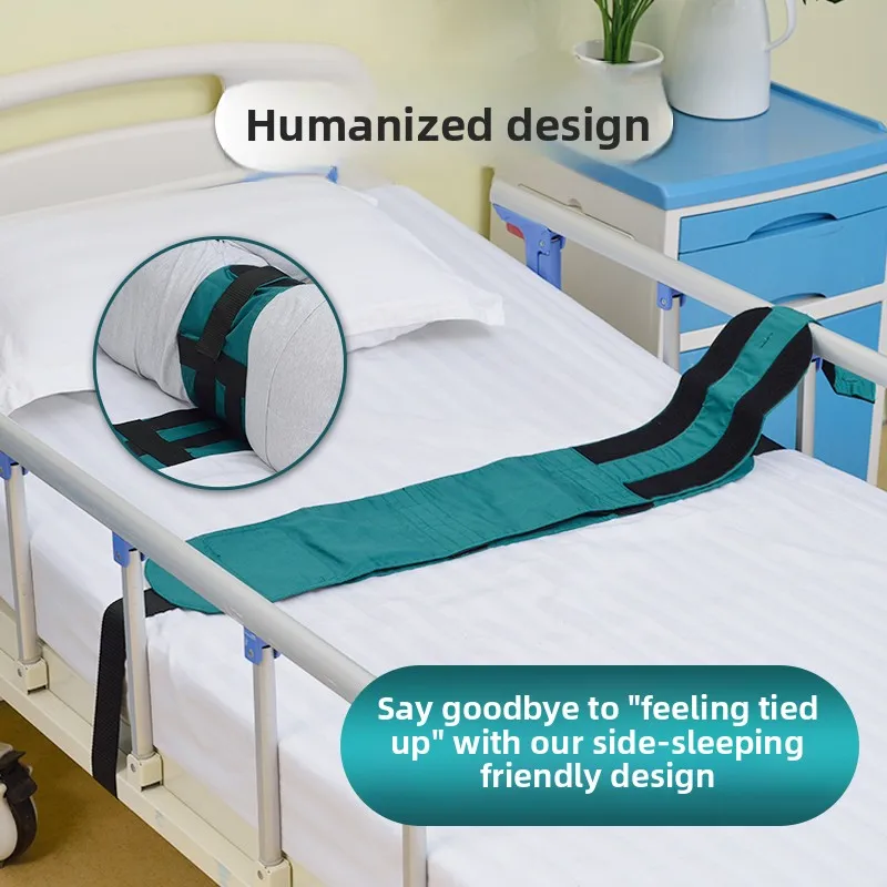 Anti-fall Bed Restraint Strap Seat Restraint Strap for Elderly Patients Wheelchair Accessory Adjustable Bed Harness for Disabled