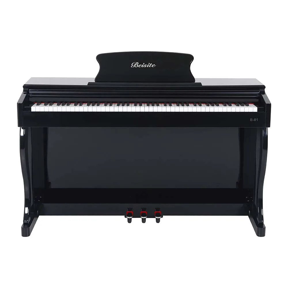 Wholesale Beisite B81 BIG Grand Digital Piano 88 Key Midi Keyboard Headset Electronic Organ