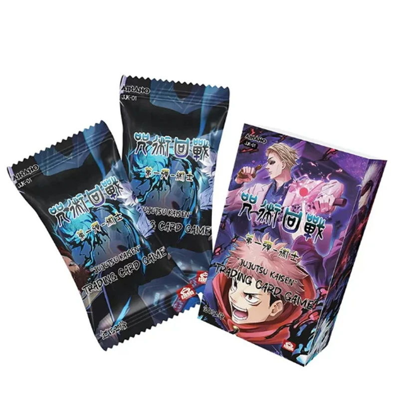 Jujutsu Kaisen Premium Collectible Cards Booster Box Anime TCG Featuring Yuji Megumi Satoru Gojo Characters