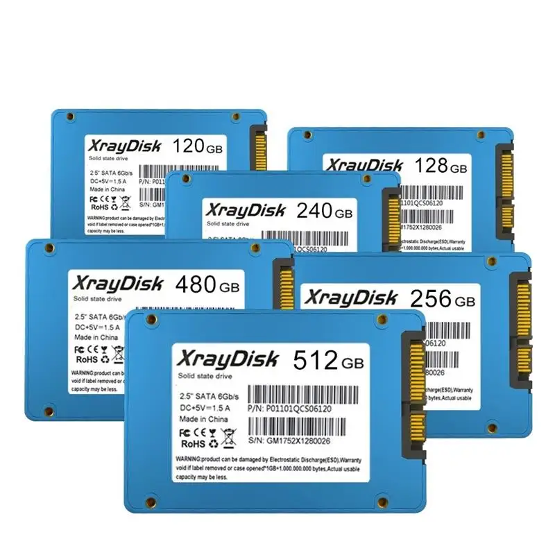 Top Wholesale Sata3 Ssd Metal Case 128GB 120GB Hdd 2.5 Hard Disk Disc 2.5 