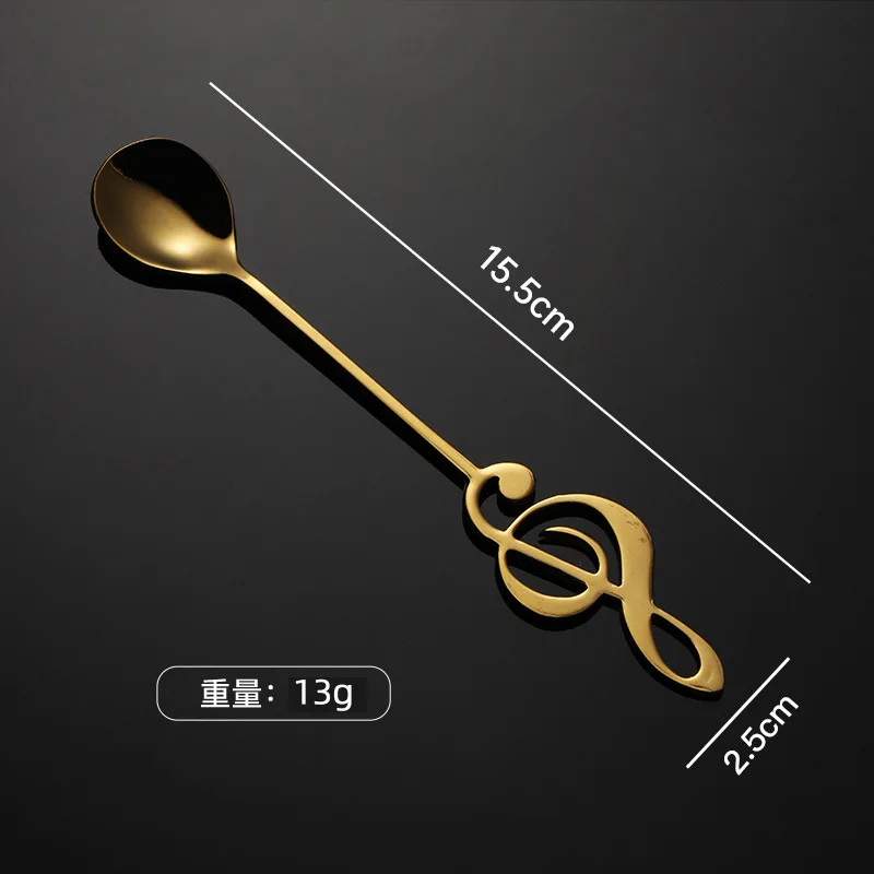 

숟가락Stainless Steel Long Handle Spoons - Cute Coffee & Dessert Utensils for Ice Cream, Wedding Party & Kitchen Tools Ложка Суп.