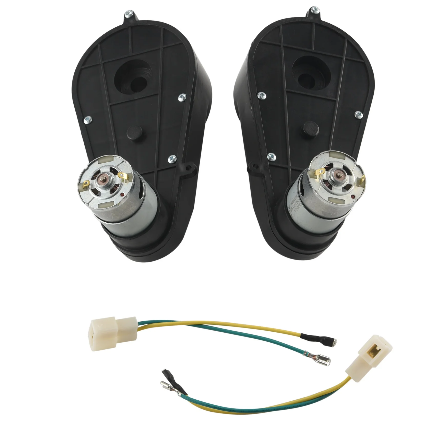 2 Pcs 550 Universal Children Electric Car Gearbox With Motor, 12Vdc Motor With , Kids Ride On Car Baby Car Parts