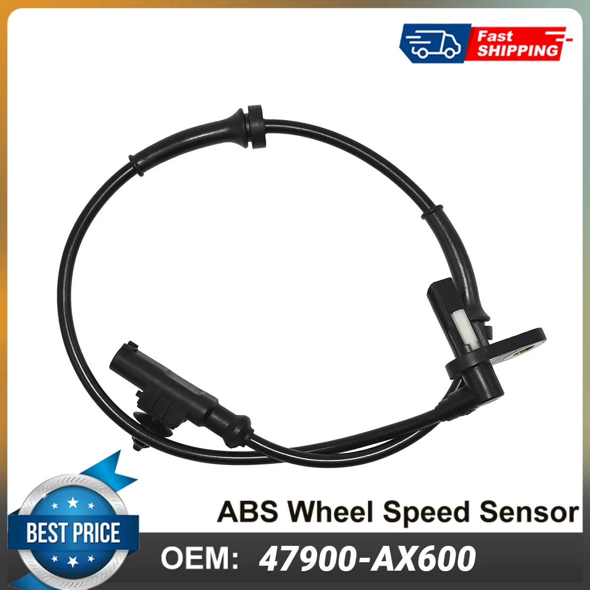 1PCS ABS Wheel Speed Sensor 47900-AX600 0265007539 For Nissan Micra 2003-2010 Car Accessories Auto Parts High Quality