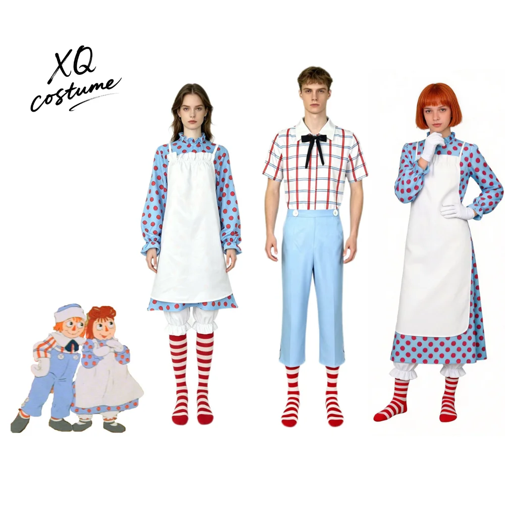 

Adults Toy Music Adventure Cosplay Halloween Costume Lagi Annie & Andy Doll Party Masquerade Performance Cos Cartoon Outfit