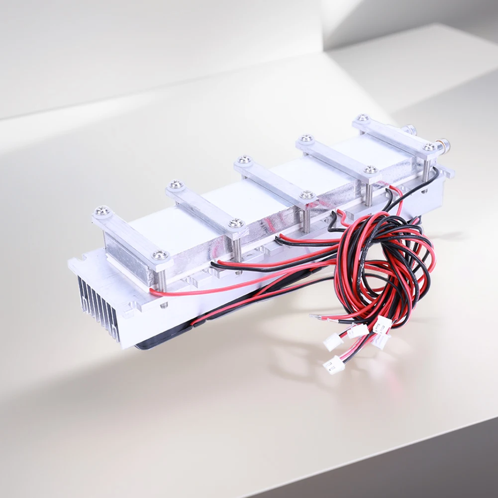 360W 30A DC 12V Peltier Cooler with Heatsink Semiconductor Air Conditioner Cooling System Semiconductor Cooling System DIY Kit