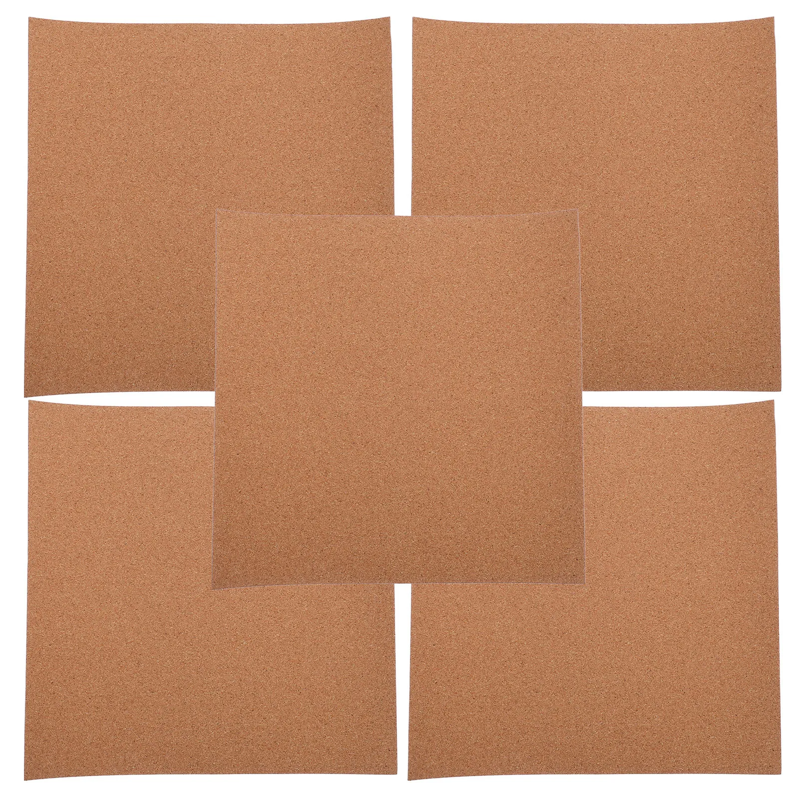 

5Pcs Soft Cork Board Tiles Self Adhesive Easy Install Photo Display Bulletin Board Office Wall Decor Small Cork Boards for Teens