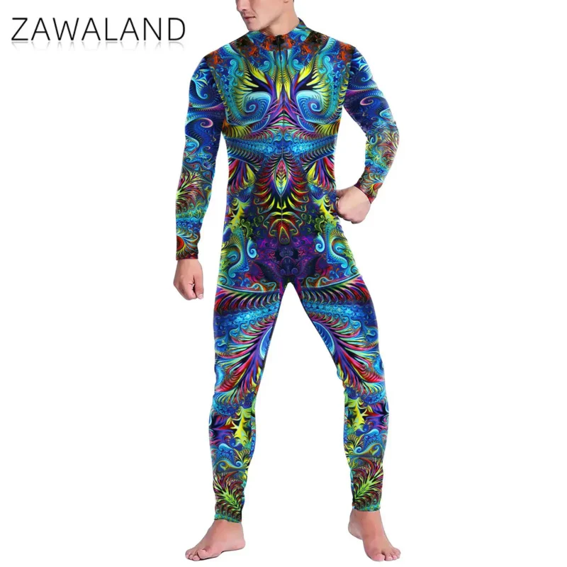 Steampunk 3D Machine Printed Cosplay Costumes Men Elastic Women Jumpsuit Zentai Men For Bodysuit Skinny Halloween Holiday Outfit