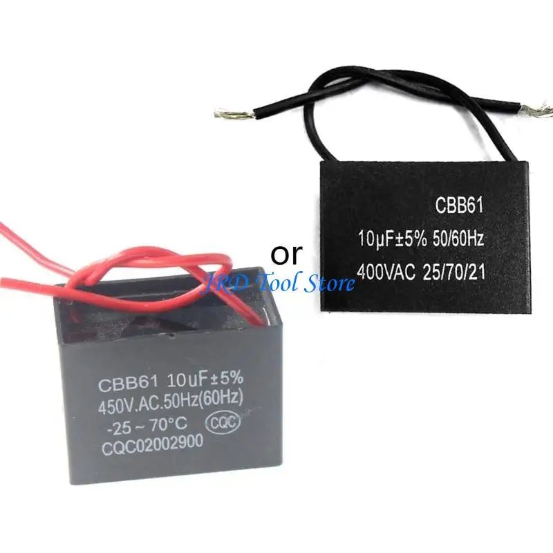 A2UD CBB61 Start condensator 450V 1/1.2/1.5/2/3/3,5/4/5/8/10/10/10/10