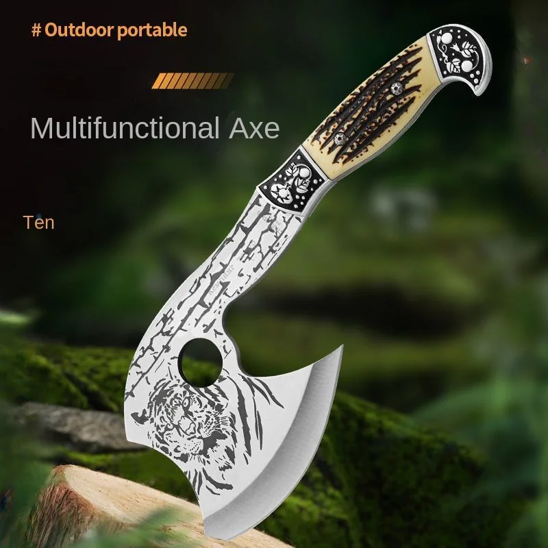 

Wilderness Multipurpose Axe Outdoor Survival Camping Hammer Axe Sapper Axe Hammer tactico equipment