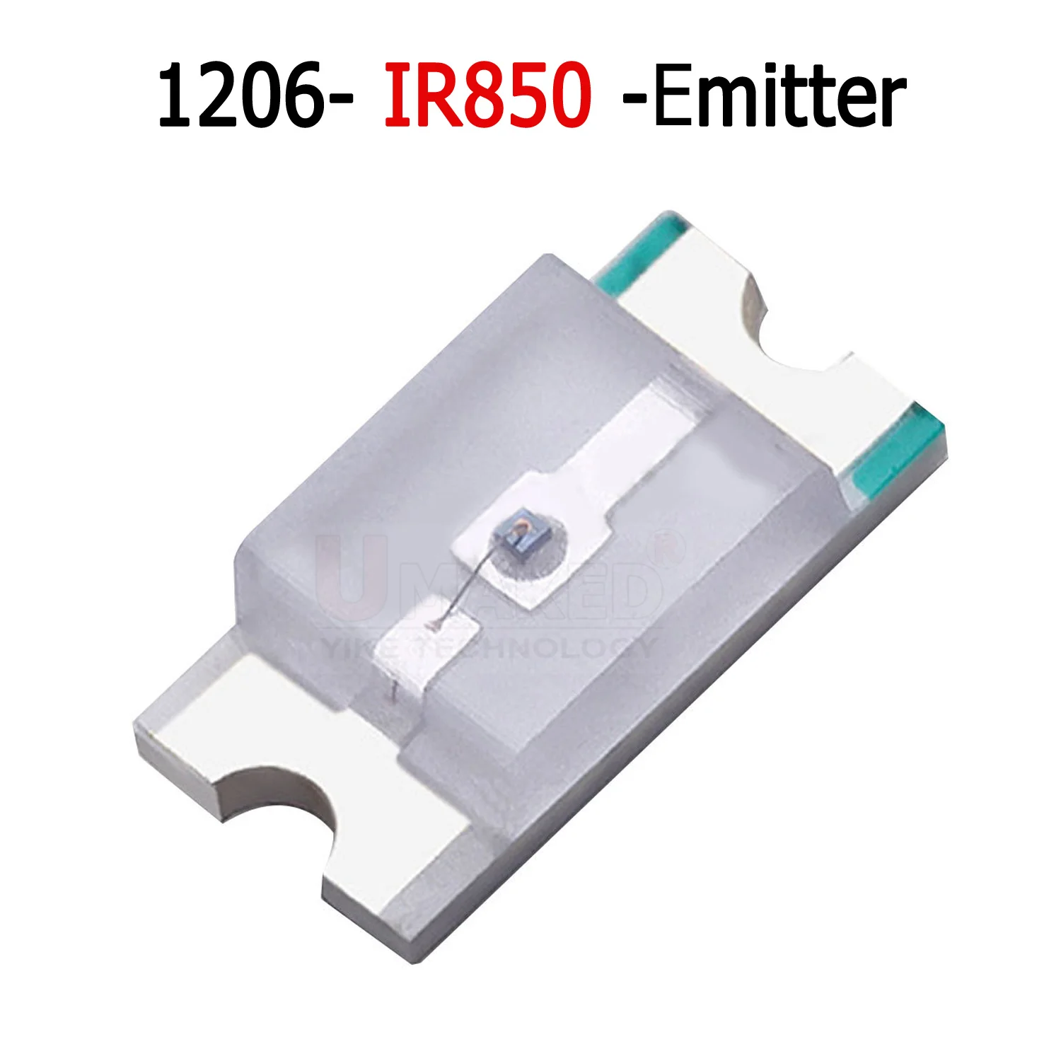 1000pcs 1206/3216 SMD Led Diodes Chip bead  IR850 IR940 Emitter Receiver DIY PCB Lamp Light Beads Emitting bulb lamp accessories