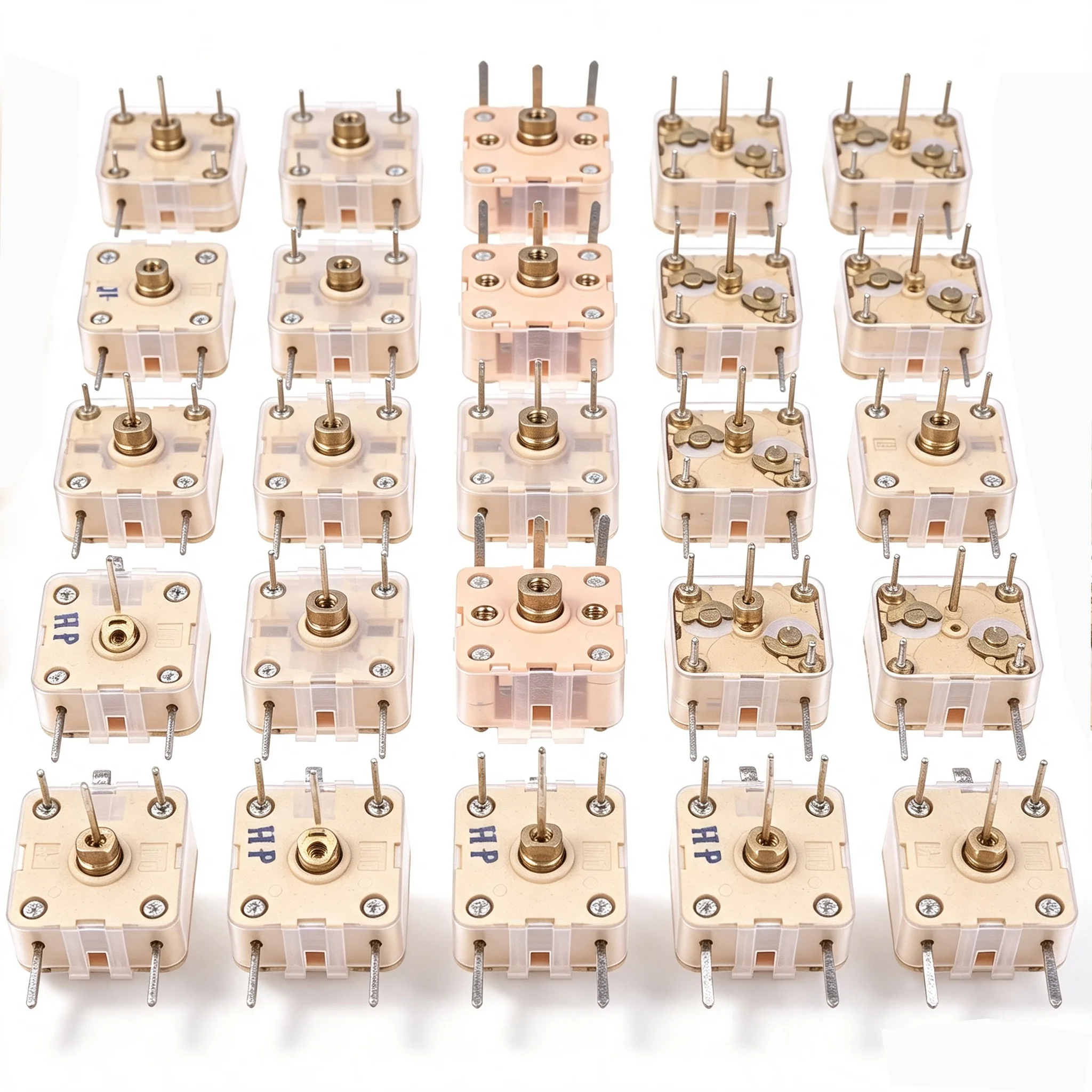 1PCS Variable Capacitor 223P 224f 443DF For AM Radio Dual Capacitor FM Radio Frequency Modulation Adjustable Capacitor
